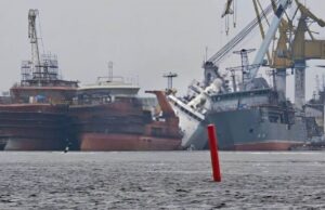 Сили оборони України уразили російський корабель у Ленінградській області Сили оборони уразили унікальний бойовий криголам для ФСБ