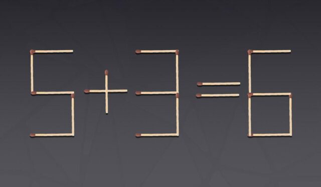 Дуже складна головоломка: треба перемістити лиш один сірник Дуже-складна-головоломка:-треба-перемістити-лиш-один-сірник