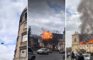 Масований ракетний удар Росії по Україні: Львіів та Івано-Франківськ під атакою Rosja atakowała przy polskiej granicy. Poderwano myśliwce, ucierpiały “miejsca ważne dla RP”