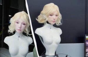 Вже не просто машини: у Китаї створили робота, який моргає і реагує на людей Вже-не-просто-машини:-у-Китаї-створили-робота,-який-моргає-і-реагує-на-людей