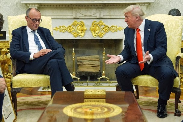 Мерц різко розкритикував Трампа за війну в Ірані Мерц-різко-розкритикував-Трампа-за війну-в Ірані