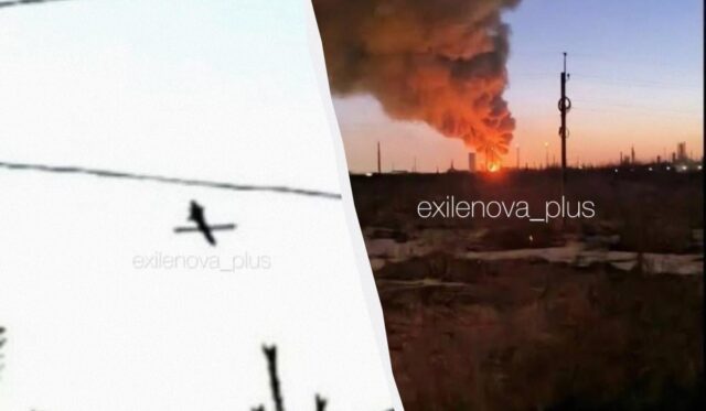 У РФ дрони та ракети уразили завод з виробництва вибухівки та один із найбільших НПЗ У-РФ-дрони-та-ракети-уразили-завод-з-виробництва-вибухівки-та-один-із-найбільших-НПЗ