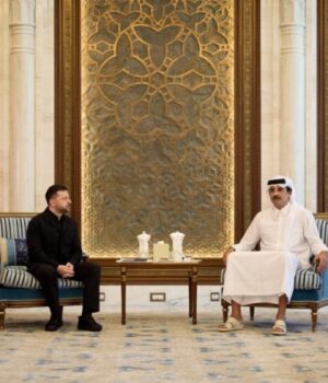 Україна-уклала-оборонну-угоду-з-Катаром-на-10-років:-Зеленський-озвучив-подробиці