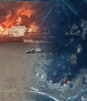 Ukraina zadała cios Rosji, dym widać było aż w Finlandii. Bałtyckie porty w ogniu