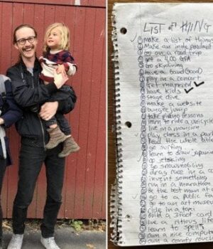 Вдова-знайшла-список-мрій-покійного-чоловіка-та перетворила-його-на сімейну-традицію —-фото Вдова-знайшла-список-мрій-покійного-чоловіка-та перетворила-його-на сімейну-традицію —-фото