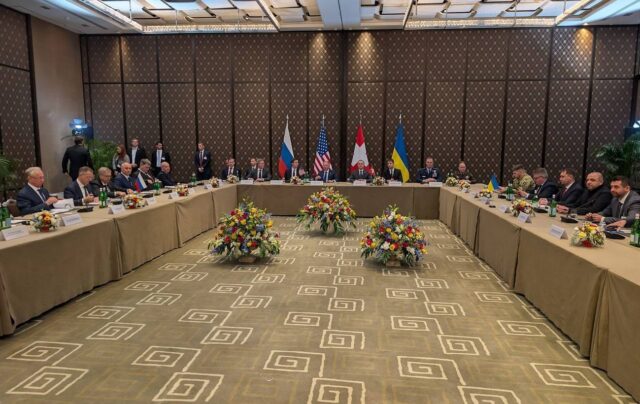 США не виключають можливість переговорів між Україною та Росією США вірять у можливість переговорів України та РФ, попри війну в Ірані, – Bloomberg