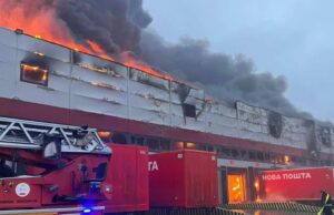 Російські війська завдали масованого удару по західній Україні: руйнування в Луцьку та Кривому Розі Rosyjski atak 100 km od polskiej granicy. Płonie terminal kompleksu Nowa Poczta