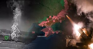 Удар українських сил по базі дронів на Кримському півострові Ukraińcy uderzyli na Krymie. Zniszczono bazę dronów i samolot transportowy. “Wizyta kurtuazyjna”