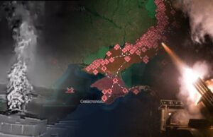 Удар українських сил по базі дронів на Кримському півострові Ukraińcy uderzyli na Krymie. Zniszczono bazę dronów i samolot transportowy. “Wizyta kurtuazyjna”