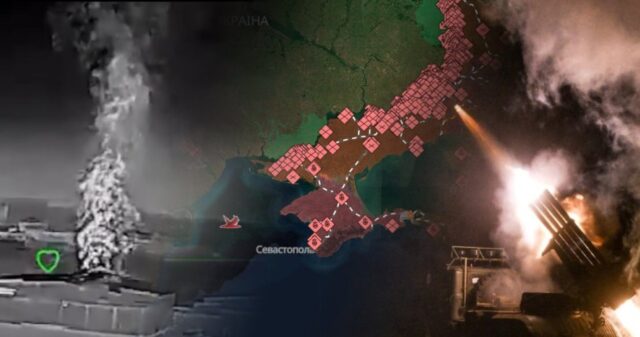 Удар українських сил по базі дронів на Кримському півострові Ukraińcy uderzyli na Krymie. Zniszczono bazę dronów i samolot transportowy. “Wizyta kurtuazyjna”