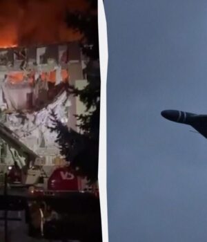 Росія-масовано-атакувала-Одесу:-дрон-влучив-у-багатоповерхівку,-є-поранені