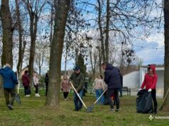 Загальноміська толока в Нововолинську: спільні зусилля для покращення парку У-Нововолинську-провели-загальноміську-толоку