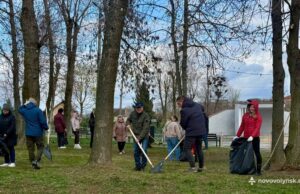 Загальноміська толока в Нововолинську: спільні зусилля для покращення парку У-Нововолинську-провели-загальноміську-толоку