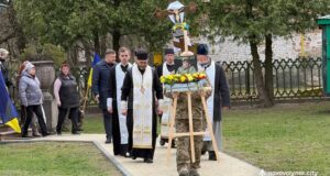 Нововолинськ попрощався із Захисником України Ігорем Мединою У-Нововолинську-попрощалися-із-воїном-Ігорем-Мединою