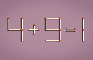 Тільки 2% людей можуть виправити рівняння за 8 секунд: тест із сірниками для перевірки IQ Тільки-2%-людей-можуть-виправити-рівняння-за-8-секунд:-тест-із-сірниками-для-перевірки-iq