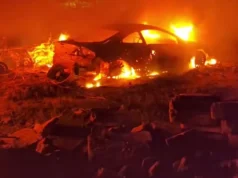 Нічна атака на Запоріжжя: масштабна пожежа на автостоянці Нічна-атака-на-Запоріжжя-спричинила-масштабну-пожежу-на-автостоянці