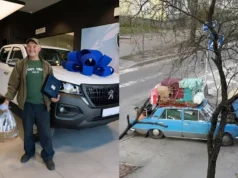 Співзасновник monobank подарував нове авто літньому чоловіку, який застряг у Києві Співзасновник monobank подарував нове авто літньому чоловіку, який застряг у Києві