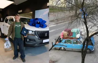 Співзасновник monobank подарував нове авто літньому чоловіку, який застряг у Києві Співзасновник monobank подарував нове авто літньому чоловіку, який застряг у Києві
