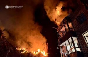 Росіяни атакували Київ та Дніпро: спалахнули пожежі, серед загиблих дитина Росіяни-атакували-Київ-та-Дніпро:-спалахнули-пожежі,-серед-загиблих-дитина