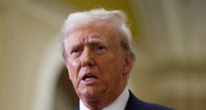 Трамп засудив масовану атаку Росії на Україну 16 квітня Трамп вперше прокоментував масовану нічну атаку на Україну