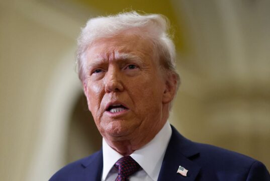 Трамп засудив масовану атаку Росії на Україну 16 квітня Трамп вперше прокоментував масовану нічну атаку на Україну