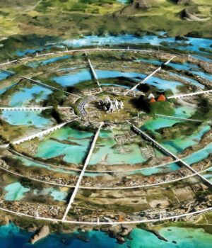 Археологи-виявили-на-дні-озера-стародавнє-місто,-яке-нагадує-Атлантиду:-що-з-ним-сталося