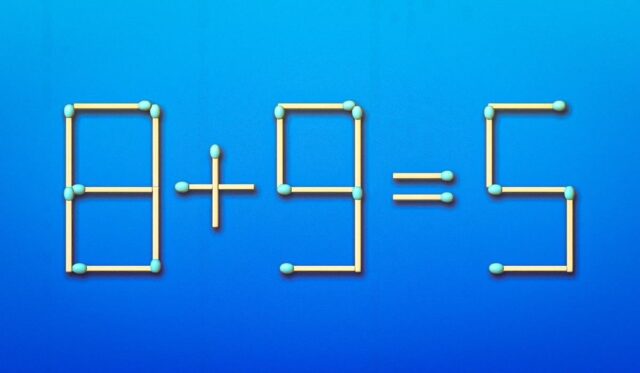 Треба перемістити лиш один сірник, щоб виправити помилку: тест-IQ на 11 секунд Треба-перемістити-лиш-один-сірник,-щоб-виправити-помилку:-тест-iq-на-11-секунд