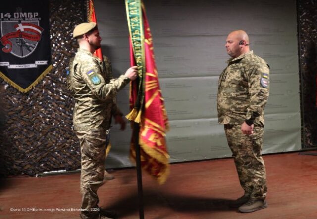 У волинської 14-ої бригади – новий командир. ФОТО У-волинської-14-ої-бригади-–-новий-командир.-ФОТО