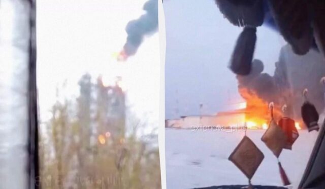 Після атаки дронів палають нафтоперекачувальна станція і завод у Росії, – ЗМІ Після-атаки-дронів-палають-нафтоперекачувальна-станція-і-завод-у-Росії,-–-ЗМІ