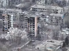 Масштабні руйнування Костянтинівки: МВС оприлюднило відео з повітря Одна-з-найгарячіших-ділянок-фронту-–-МВС-показало-з-повітря-зруйновану-Костянтинівку