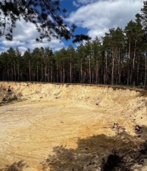 На-території-лісогосподарського-підприємства-на-Волині-виявили-незаконний-видобуток-піску