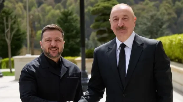 Зеленський провів зустріч з Алієвим в Азербайджані Зеленський провів зустріч з Алієвим в Азербайджані