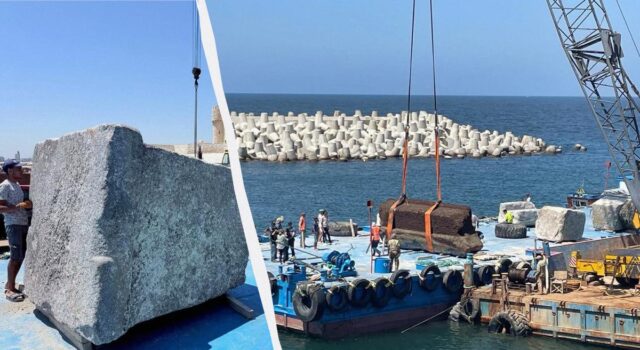 З дна моря підняли 22 гігантські блоки Олександрійського маяка, і це змінило всі уявлення З-дна-моря-підняли-22-гігантські-блоки-Олександрійського-маяка,-і-це-змінило-всі-уявлення