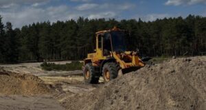 На Волині незаконно видобували пісок. ФОТО На-Волині-незаконно-видобували-пісок.-ФОТО