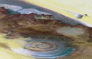 У Сахарі виявили гігантське “око” діаметром 48 кілометрів: у NASA розкрили його походження У-Сахарі-виявили-гігантське-“око”-діаметром-48-кілометрів:-у-nasa-розкрили-його-походження