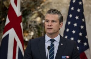 США закликають Європу активніше фінансувати підтримку України Гегсет спробував виправдатись, чому США “відвертаються” від України