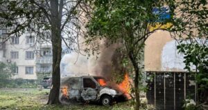 Російські дрони атакують Україну: жертви та руйнування в кількох регіонах ГУР:-«Росія-розпочала-проти-України-комбіновану-повітряну-атаку».-Є-жертви