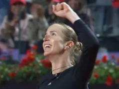 Еліна Світоліна здобула перемогу над Рибакіною у Римі та вийшла у півфінал WTA 1000 Еліна-Світоліна-обіграла-другу-ракетку-світу-та-вийшла-у-півфінал-турніру-wta-1000-у-Римі