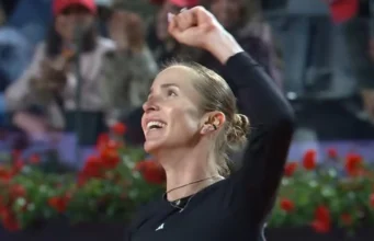Еліна Світоліна здобула перемогу над Рибакіною у Римі та вийшла у півфінал WTA 1000 Еліна-Світоліна-обіграла-другу-ракетку-світу-та-вийшла-у-півфінал-турніру-wta-1000-у-Римі