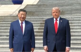 Зустріч Дональда Трампа та Сі Цзіньпіна у Пекіні: початок важливих переговорів Трамп зустрівся із Сі Цзіньпіном у Китаї
