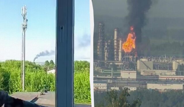 Дрони атакували Росію: прилетіло по великому НПЗ “Лукойла”, – ЗМІ Дрони-атакували-Росію:-прилетіло-по-великому-НПЗ-“Лукойла”,-–-ЗМІ
