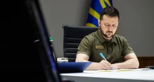 Зеленський відзначив 43 ОМБр нагородою За мужність та відвагу Зеленський відзначив 43 ОМБр нагородою За мужність та відвагу