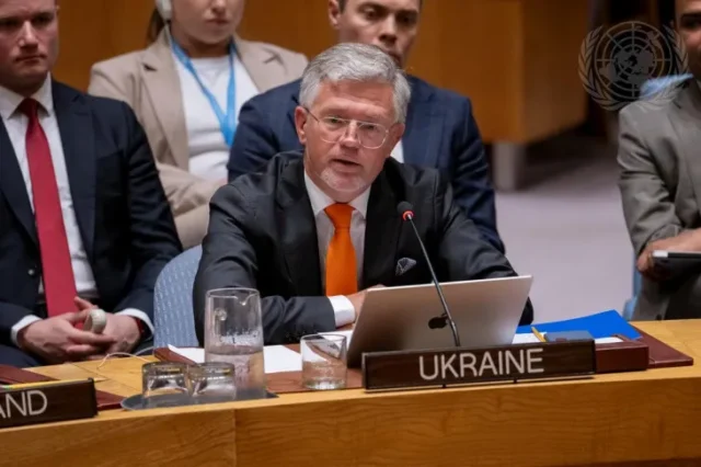 Україна в ООН показала Малу Токмачку, як приклад стійкості Україна в ООН показала Малу Токмачку, як приклад стійкості