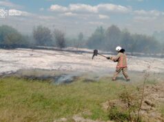 На Ковельщині горіли понад три гектари сухостою На-Ковельщині-горіли-понад-три-гектари-сухостою