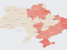 Київ під атакою дронів: влада закликає до обережності Київ-під-російською-атакою-дронами-–-КМВА