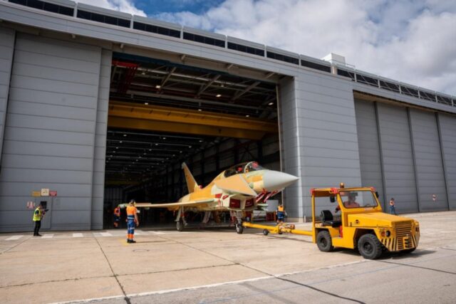 Airbus показав перший з 20 Eurofighter Tranche 4, виготовлений для Іспанії airbus-показав-перший-з-20-eurofighter-tranche-4,-виготовлений-для-Іспанії