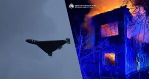 Росія масовано атакує Україну дронами та ракетами: в Києві під завалами є люди Росія-масовано-атакує-Україну-дронами-та-ракетами:-в-Києві-під-завалами-є-люди