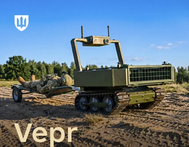 В Україні допустили до бойового застосування роботизований медевак Vepr В Україні допустили до бойового застосування роботизований медевак Vepr