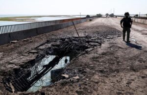 Безпілотники пошкодили Чонгарський міст на в’їзді до Криму «Це-лише-початок».-Що-відомо-про-удар-по-Чонгарському-мосту