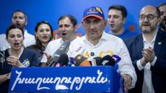 Вірменія: Партія Пашиняна лідирує на виборах, незважаючи на критику з боку Росії На-виборах-у-Вірменії-впевнено-перемагають-прихильники-ЄС,-яких-критикує-Путін